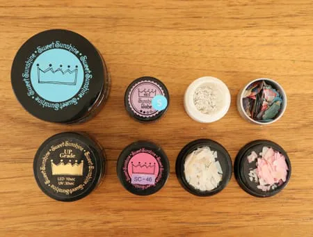 おしゃれ感満載!シェル埋め尽くしネイル・材料