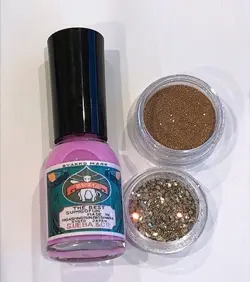 ピンクラメグラデーションネイル使用アイテム