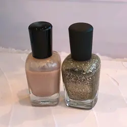 シアーカラーのシルバーラメグラデーション使用アイテム