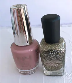 ピンクのラメグラデーションアレンジ使用アイテム