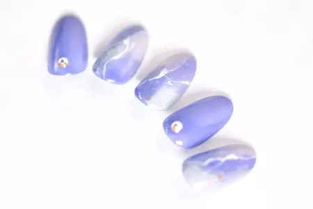 オーロラで映える大理石ネイル マニキュアでのやり方をプロが伝授 Nihonail ニホネイル