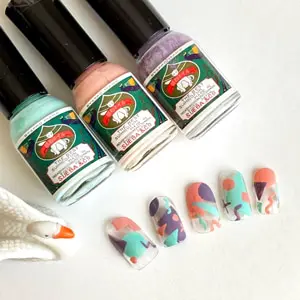 80年代メンフィス風レトロネイル使用アイテム