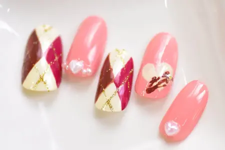 アーガイルネイルアップ